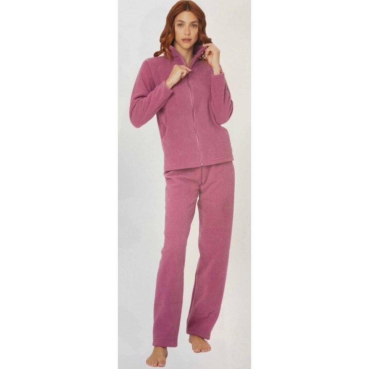 Pigiama donna pile aperto davanti Notti Magiche Arianna