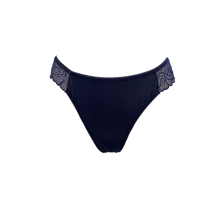 PERIZOMA JADEA IN PIZZO 6446 BLU FRONTE