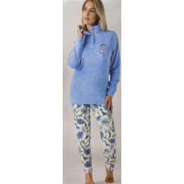 Pigiama donna pile Karelpiù KF7202
