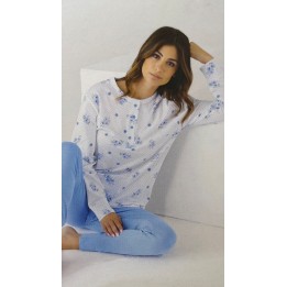 Pigiama donna cotone Karelpiù KC8013 - dimensioni grandi