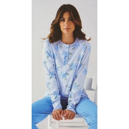 Pigiama donna cotone Karelpiù KC8000 - dimensioni grandi