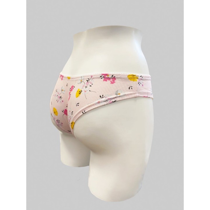 Brasiliana in cotone Jadea 6208 rosa retro - dimensioni grandi