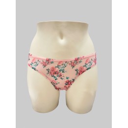 Slip brasiliana donna Jadea 6387 rosa fronte - dimensioni grandi