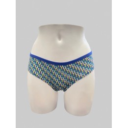 Slip Jadea teen vita bassa in cotone 6105 inchiostro davanti - dimensioni grandi