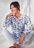 Pigiama estivo donna in cotone Enrico Coveri EP5239