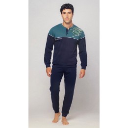 Pigiama uomo cotone leggero Lotto LP1173 - dimensioni grandi