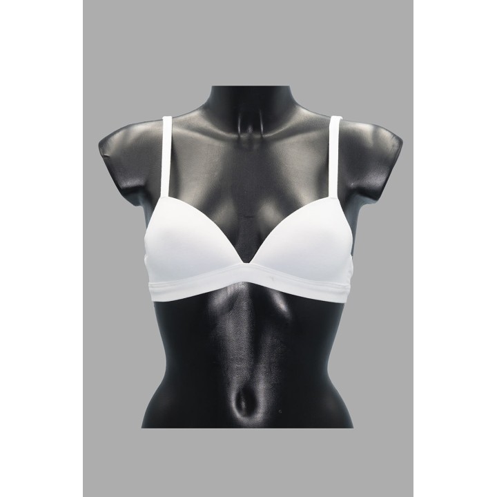 Reggiseno a triangolo senza ferretto Lormar 1945 bianco