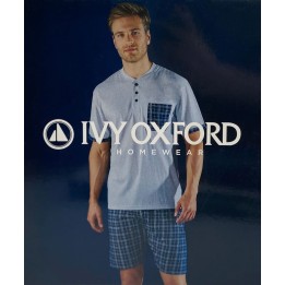 Pigiama uomo estivo corto Ivy Oxford ECS8