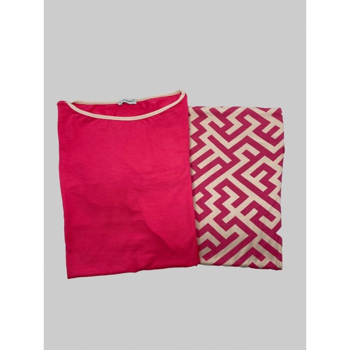 Pigiama pinocchietto donna Pepenero P8975 corallo