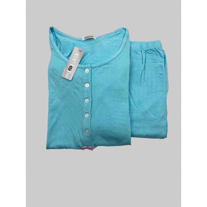 Pigiama estivo donna SièLei RA15 acqua