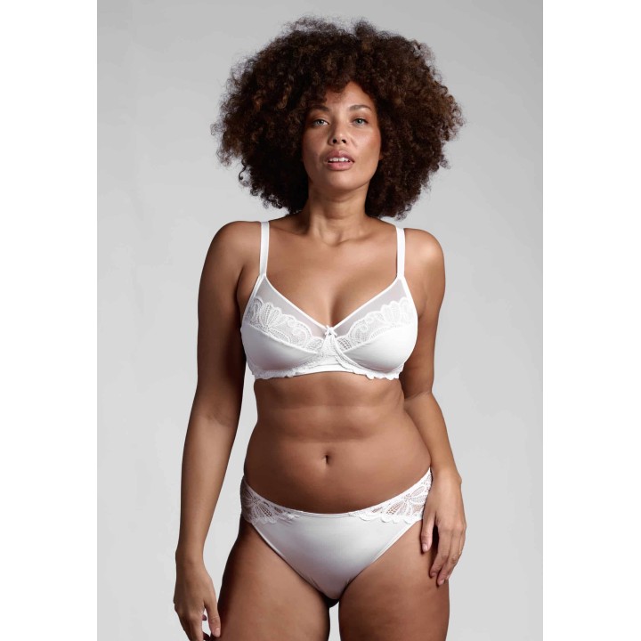 Slip con pizzo Lepel 463 bianco