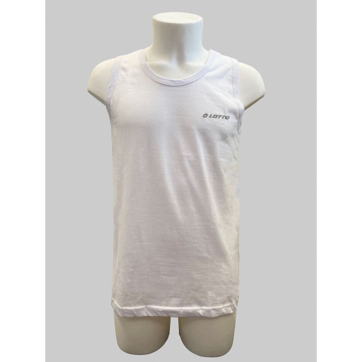 Canottiera sportiva uomo Lotto LA1108 bianco