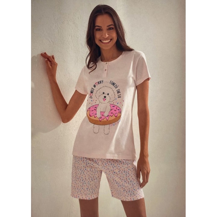 Pigiama corto donna Granchio GP5102