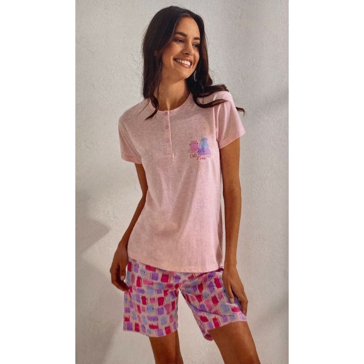 Pigiama corto donna Granchio GP5100.