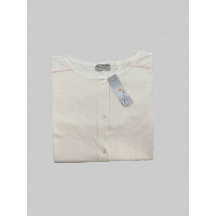Camicia da notte premaman Mammain 5759 panna