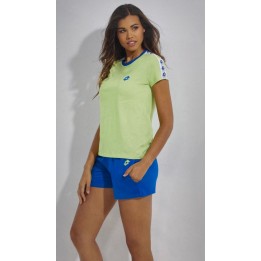 Completo estivo donna t-shirt e pantaloncino Lotto LP5113