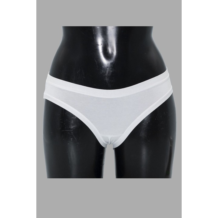 Slip in cotone donna Cotonella GD364 bianco