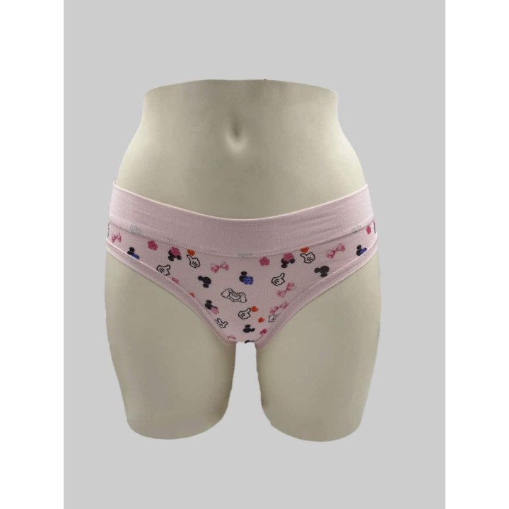 Slip donna in cotone fantasia fascia alta Lovely Girl 6759 barbie