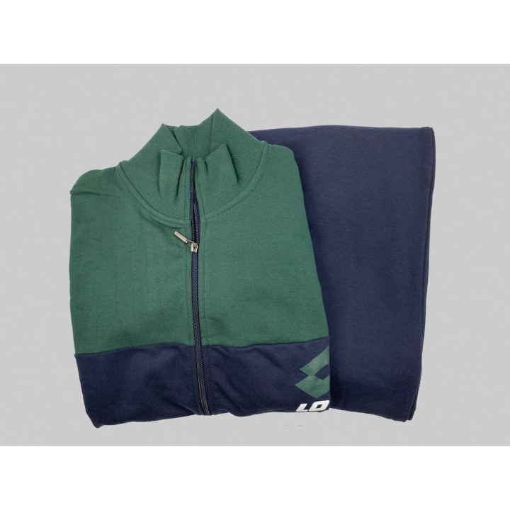 Tuta sportiva uomo Lotto estiva LA1071 verde