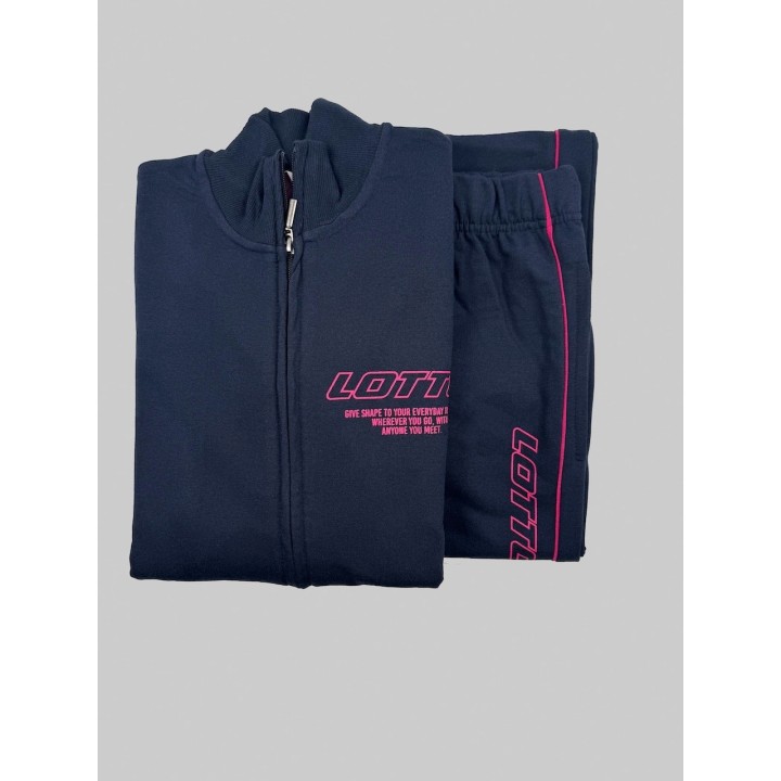 Tuta donna sportiva Lotto estiva LA5012 blu