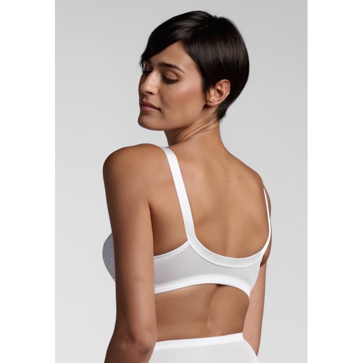 Reggiseno con apertura davanti senza ferretto Lepel Adele-bianco-retro