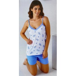 Pigiama donna in cotone corto Karelpiù KC8306