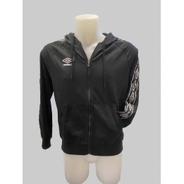 Tuta sportiva uomo estiva Umbro 430B nero felpa