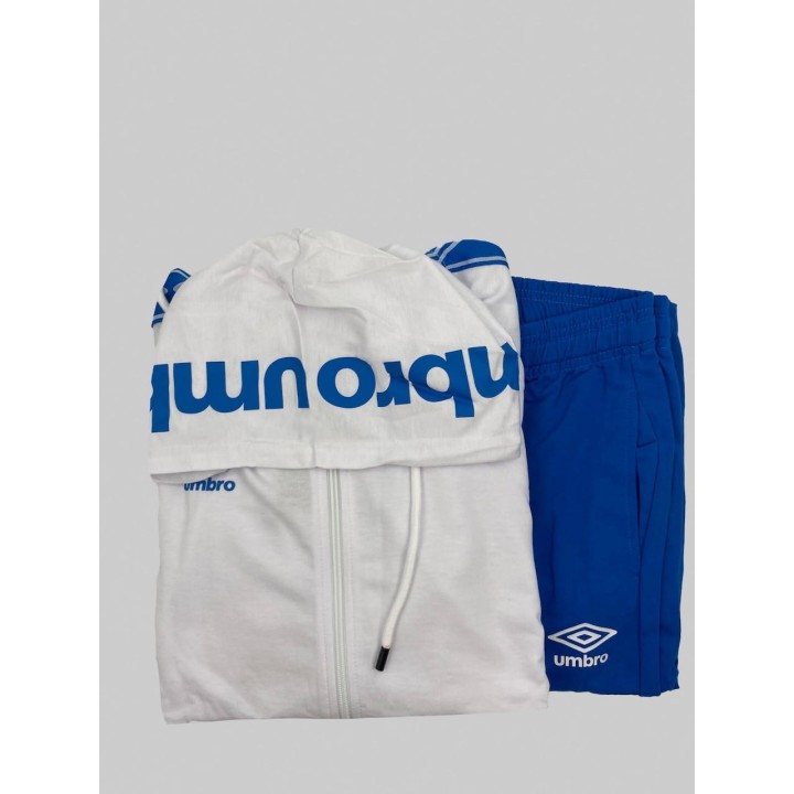 Tuta sportiva uomo estiva Umbro 430B bianco 1