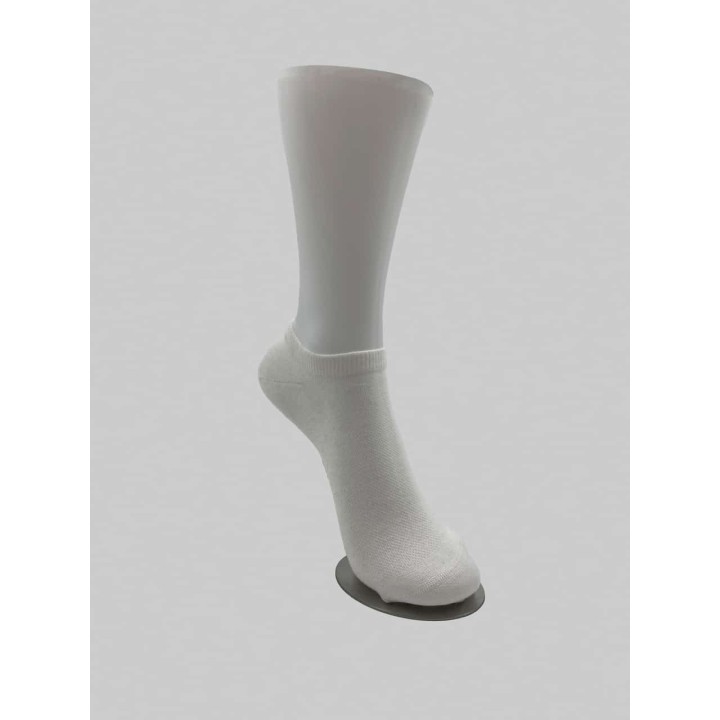 Calzini fantasmini uomo Il granchio GB3005 3 pezzi bianco
