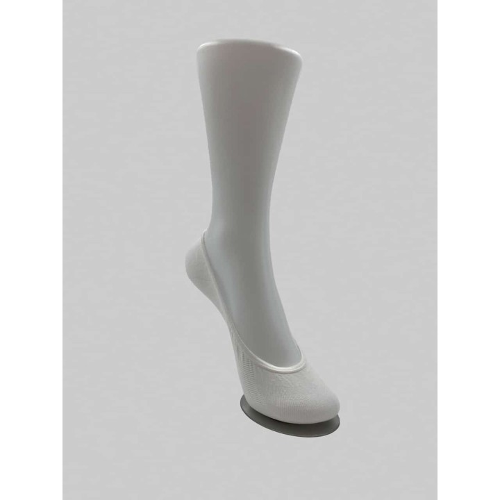 Salvapiede donna in filo di scozia Stylosa G101 3 pezzi bianco