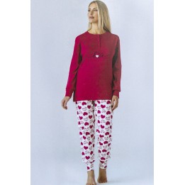 pigiama-donna-caldo-cotone-karlpiu-ky7268