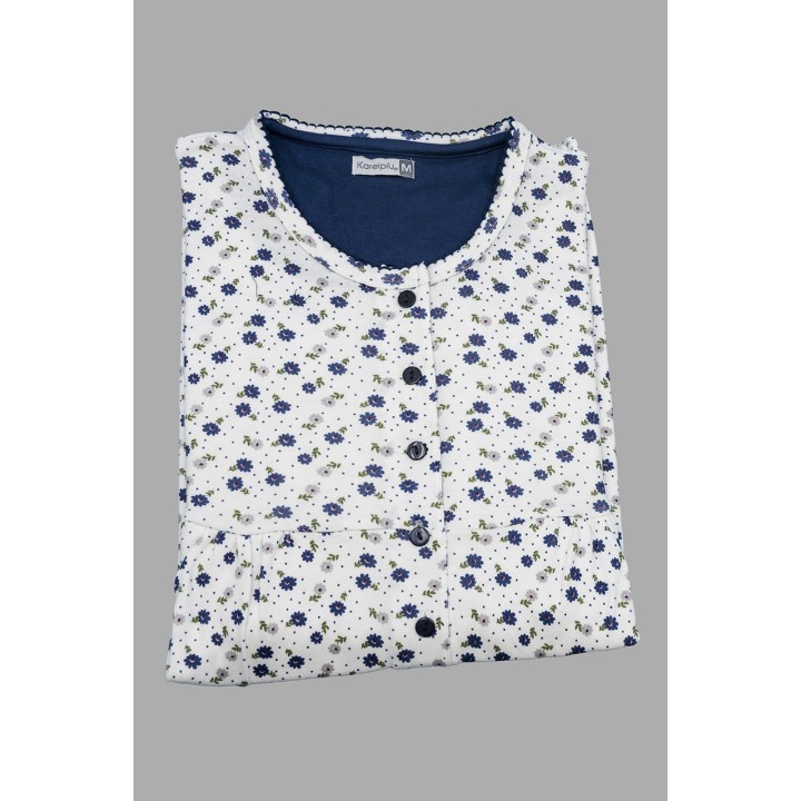 camicia-da-notte-invernale-karelpiu-ky7026-bblu