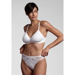 Slip con pizzo Lepel 252 bianco fronte