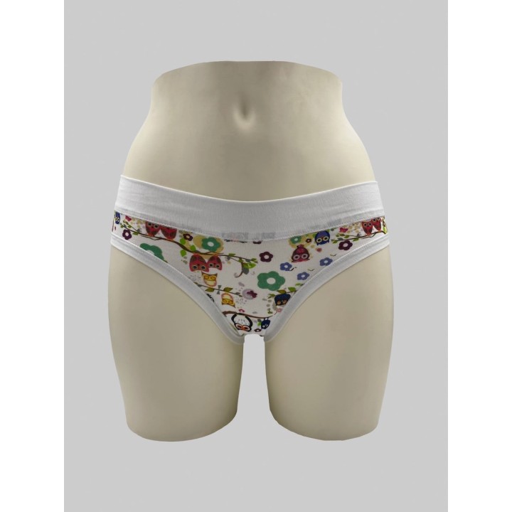 boxerino donna lovely 6783 bianco