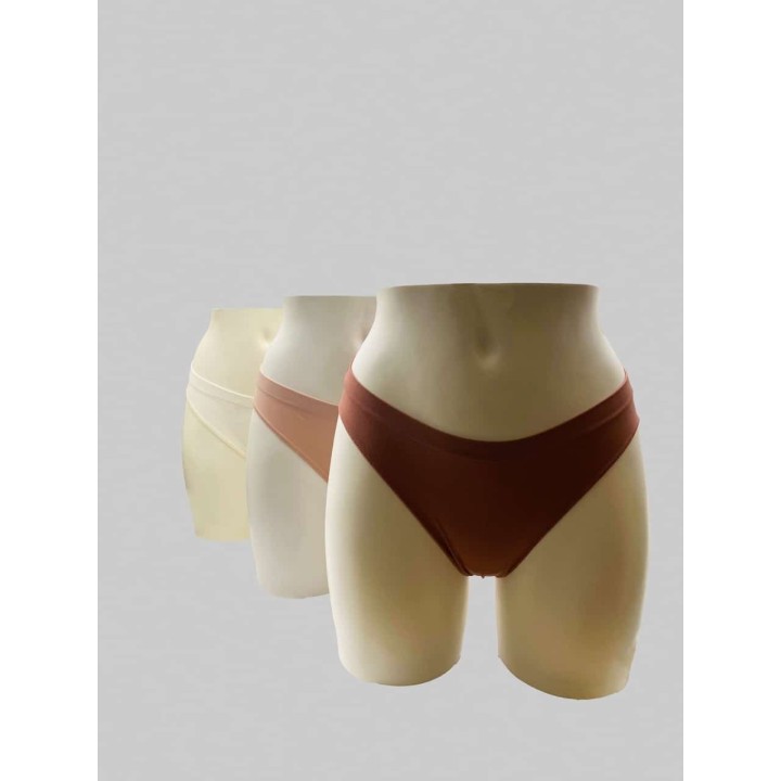 Slip Pompea microfibra donna Feel Touch 3 pezzi