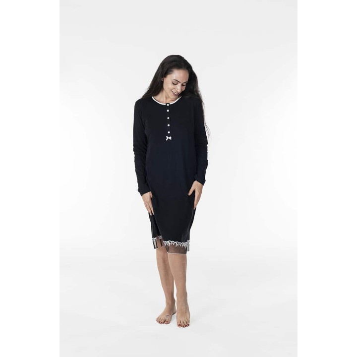 camicia-da-notte-invernale-verdissima-27-w3afm27-nero-lato