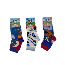 calzini-corti-bambino-mickey-mouse-cotone-estivo-3708-3pz-fronte