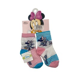 calzini-corti-bambina-minnie-cotone-estivo-ncfwd-2pz-azzurro-fronte
