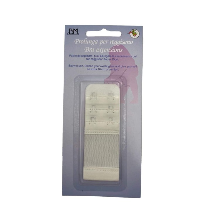 PROLUNGA PER REGGISENO BM RICAMI 35MM BIANCO