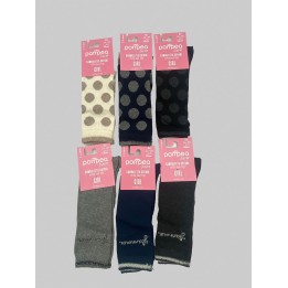 Calzini lunghi bambina caldo cotone Pompea GB JASMINE