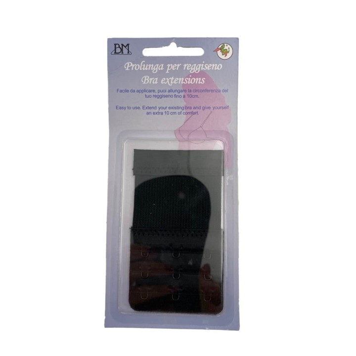 PROLUNGA PER REGGISENO BM RICAMI 55MM NERO