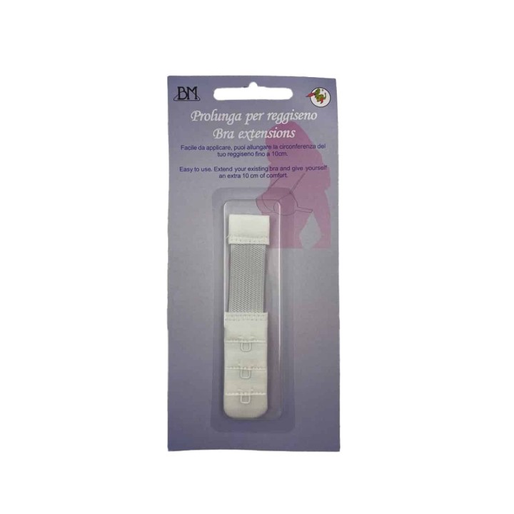 PROLUNGA PER REGGISENO BM RICAMI 20MM BIANCO