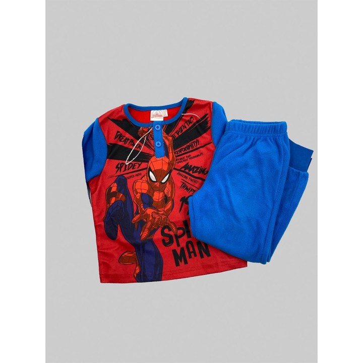 pigiama-pile-bambino-spiderman-hy20093b-BLUE