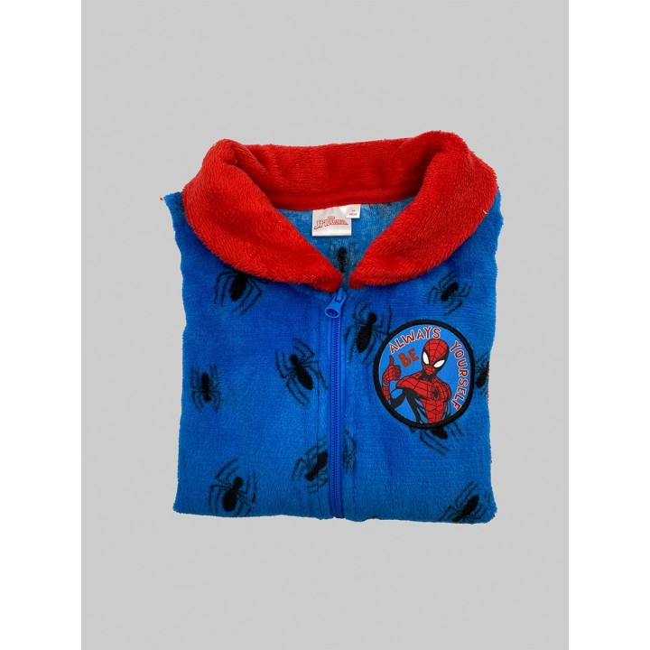 vestaglia-di-pile-bambino-spiderman-hy20097b-BLUE