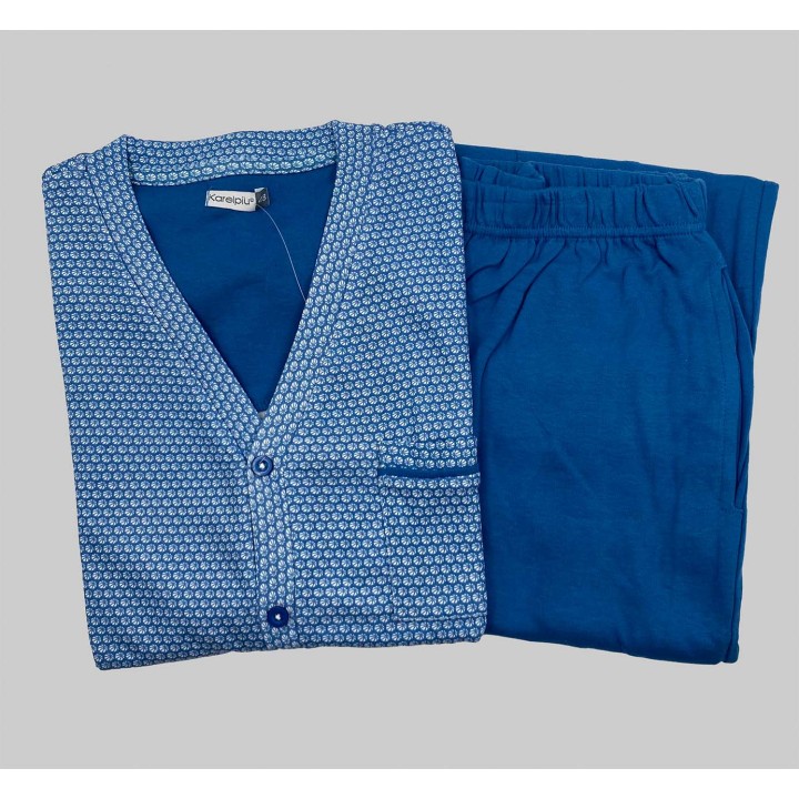 pigiama-uomo-aperto-davanti-invernale-karelpiu-azzurro