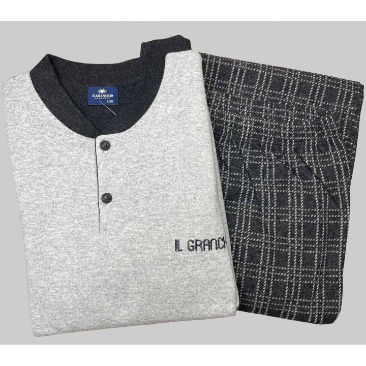 pigiama-uomo-invernale-punto-milano-il-granchio-gp2044-grigio