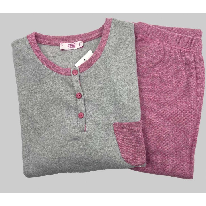 pigiama-donna-invernale-enrico-coveri-ep6257-grigio