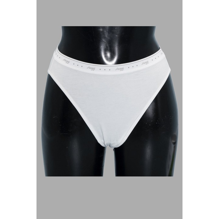 2-pz-slip-donna-in-cotone-sloggi-100-tai-bianco