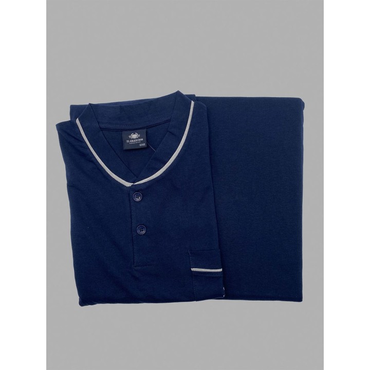 pigiama-uomo-taglie-forti-estivo-il-grachio-gp1150c-blu