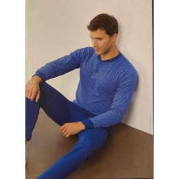 pigiama-uomo-taglie-forti-estivo-il-grachio-gp1149c-denim-foto